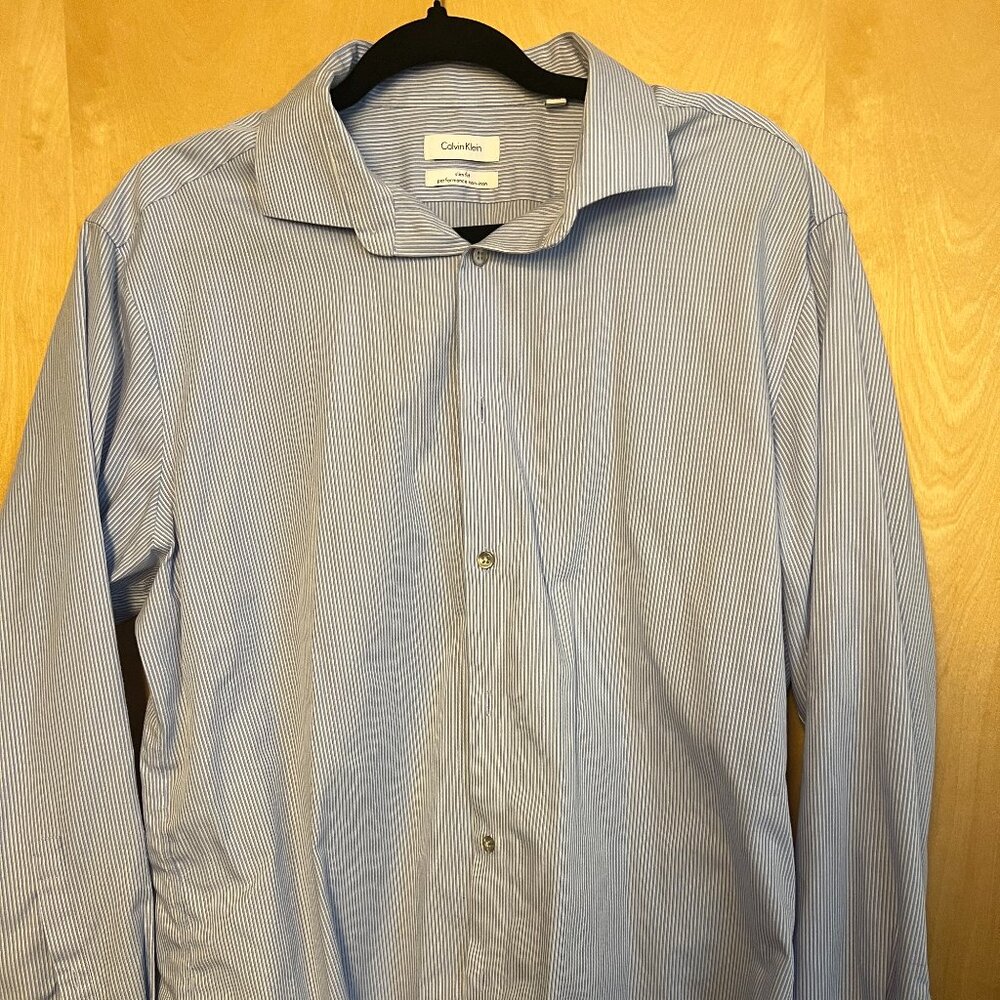 Calvin Klein slim fit performance non-iron